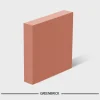 Ardakan red silicate floor brick.