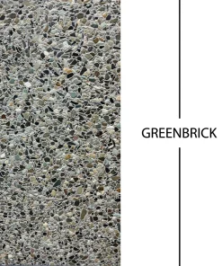 Dimen pattern washed concrete