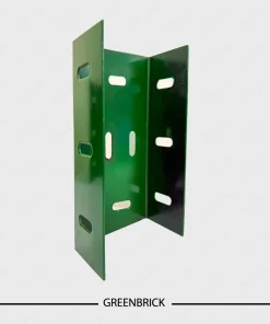 Perforated U-channel, size 20×10×7.