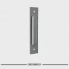 Wall post bed joint reinforcement hook.